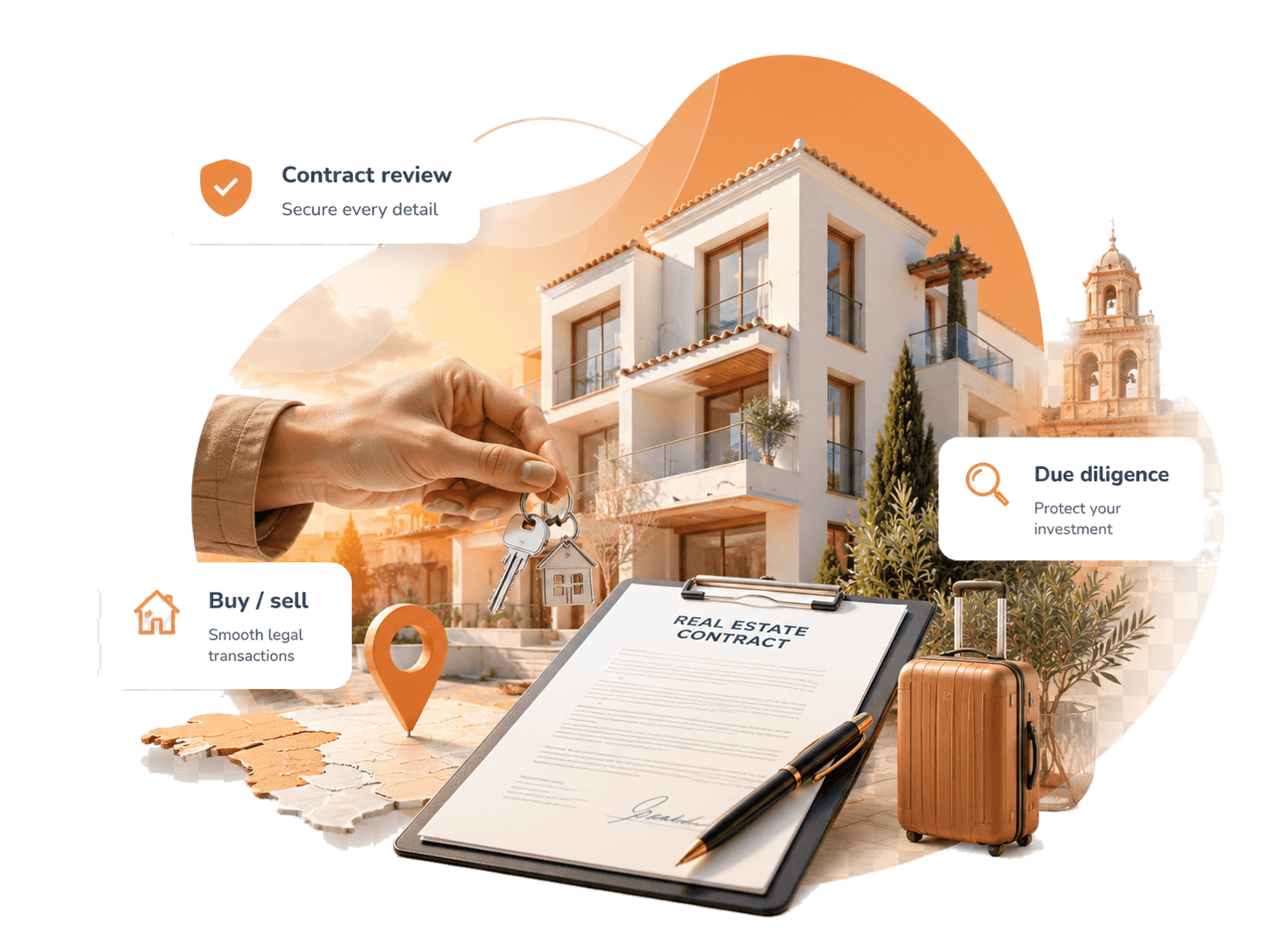 Real estate legal services in Spain for buyers and sellers